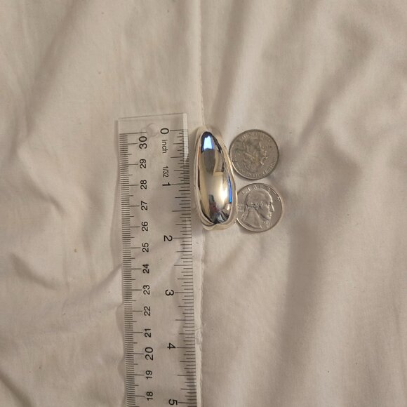 French Designer Frederick Jean Duclos Clip Earrings - Picture 3 of 4